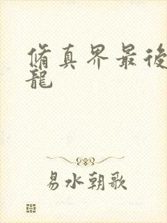 修真界最后一条龙