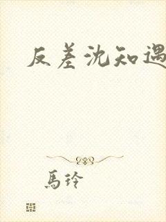 反差沈知遇晏应