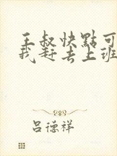 王叔快点可以吗我赶去上班