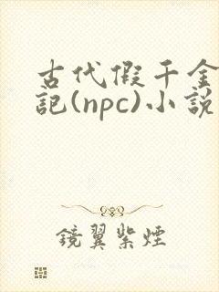 古代假千金挨日记(npc)小说