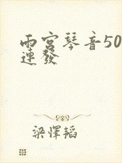 雨宫琴音500连发