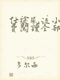 仕途风流小说免费阅读全部章节