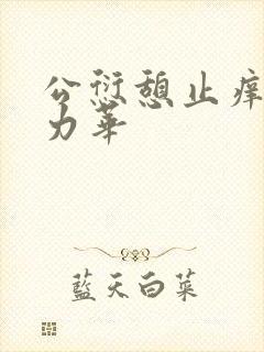 公愆憩止痒古悦力华