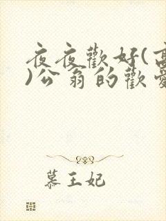 夜夜欢好(高h)公翁的欢爱h