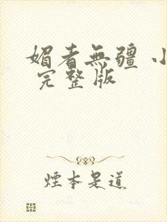 媚者无疆 小说 完整版