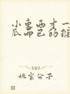 小东西才一根黄瓜而已的推荐书