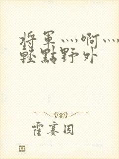 将军灬啊灬啊灬轻点野外