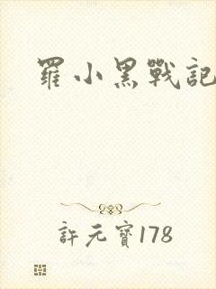 罗小黑战记小说