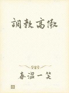 调教高傲