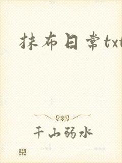 抹布日常txt