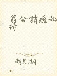 翁公销魂姚瑶琦琦