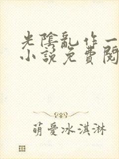 光阴乱作一团的小说免费阅读