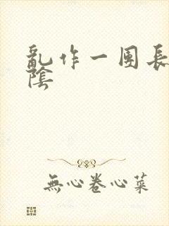 乱作一团长日光阴