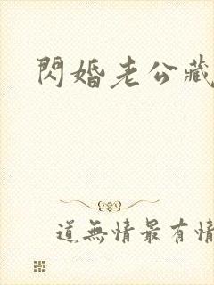 闪婚老公藏不住