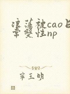 浪荡被cao日常双性np