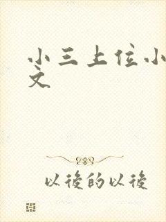 小三上位小说全文