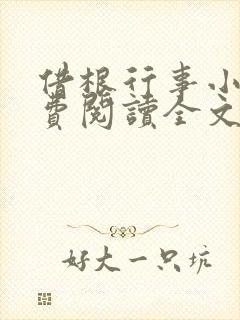 借根行事小说免费阅读全文在线阅笔趣无弹窗