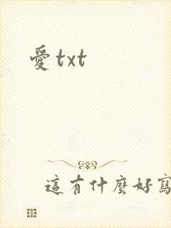 爱txt