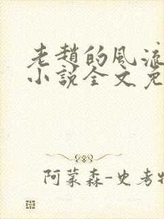 老赵的风流人生小说全文免费阅读