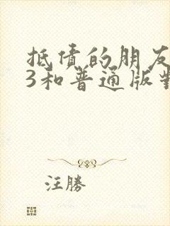 抵债的朋友麦子3和普通版对比