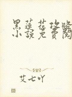 黑莲花攻略手册小说免费阅读全文