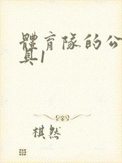 体育队的公用玩具1