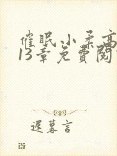 催眠小柔高达第13章免费阅读