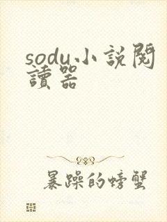 sodu小说阅读器