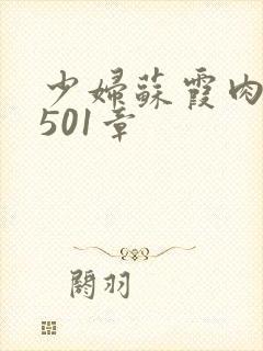 少妇苏霞肉欲第501章