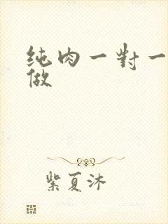 纯肉一对一到处做