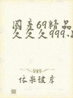 国产69精品久久久久999小说