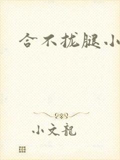 合不拢腿小说