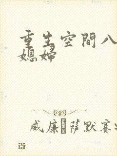 重生空间八零小媳妇
