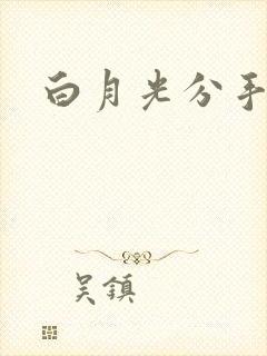 白月光分手日常