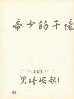 帝少的千亿宠儿