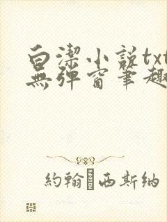 白洁小说txt无弹窗笔趣阁