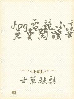 fog电竞小说免费阅读笔趣阁未删减版