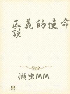 正义的使命 小说