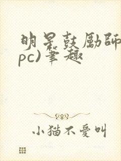 明星鼓励师(npc)笔趣