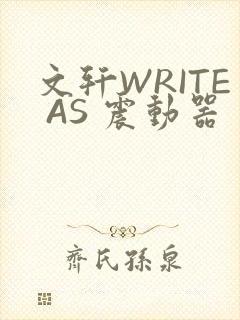 文轩WRITE AS 震动器