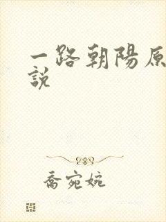 一路朝阳原著小说