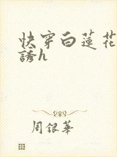 快穿白莲花的引诱h