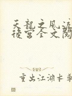 天龙之风流猎艳后宫全文阅读