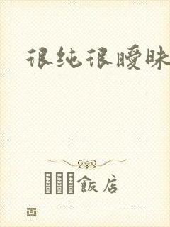 很纯很暧昧小说