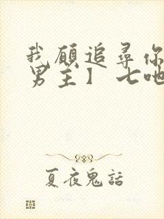 我愿追寻你【双男主】 七吔