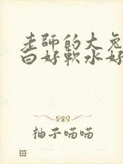 老师的大兔子好白好软水好多