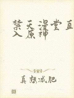 禁天漫堂直接进入原神