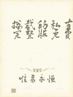 总裁的私有宝贝完整版免费阅读