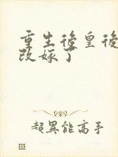 重生后皇后娘娘改嫁了