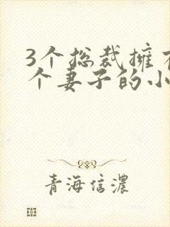 3个总裁拥有一个妻子的小说